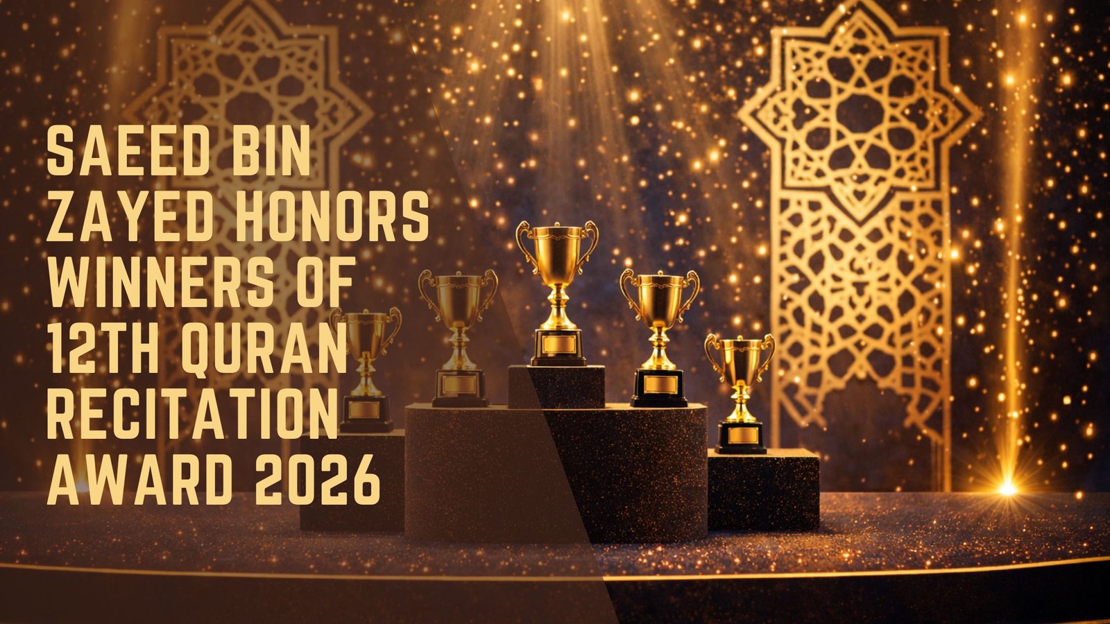 Saeed bin Zayed Quran Recitation Award 2026
