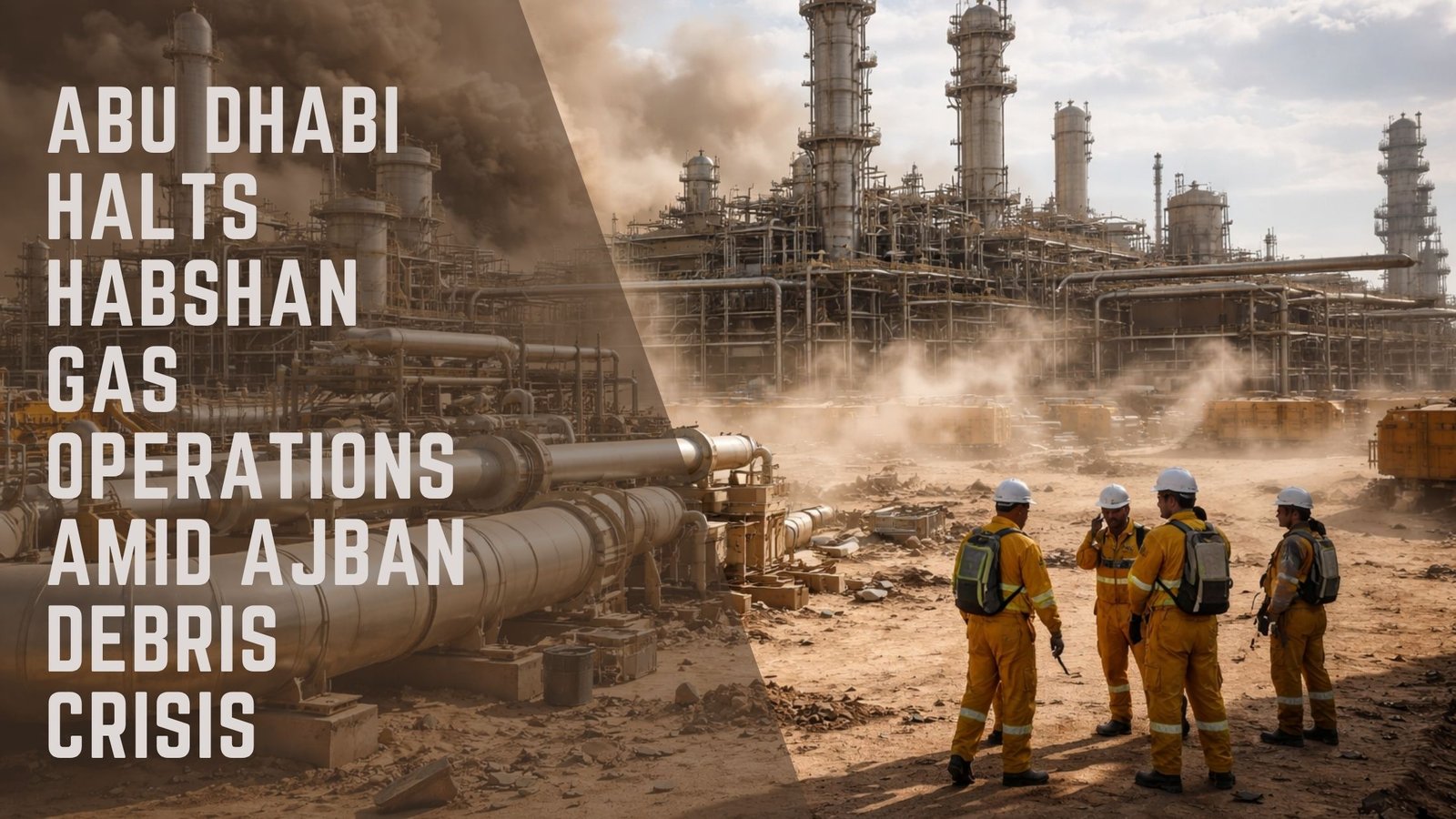 Habshan gas operations halt Abu Dhabi