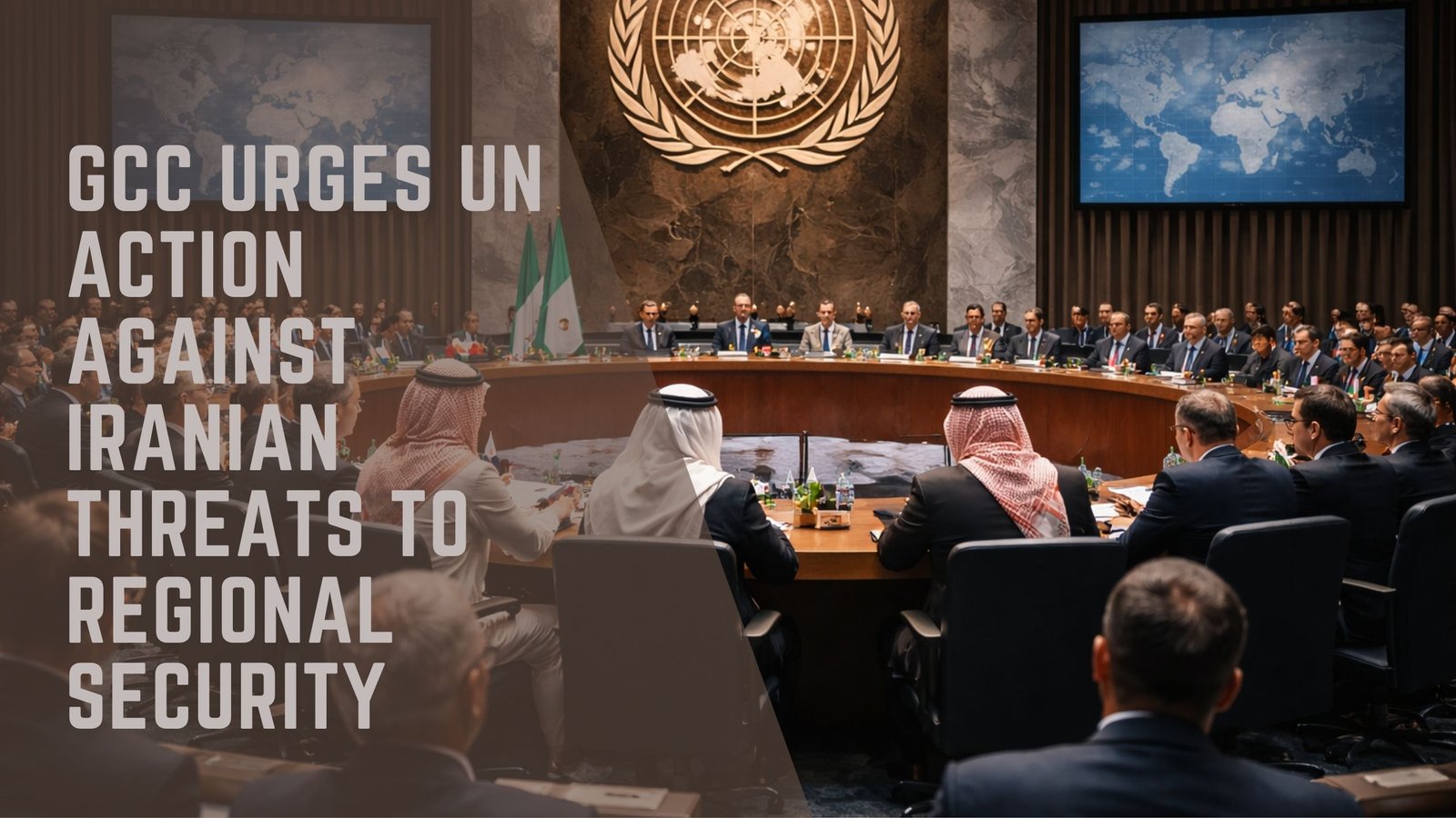 GCC urges UN action against Iranian threats