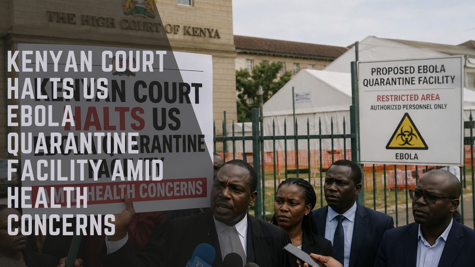 Kenyan court halts US Ebola quarantine facility