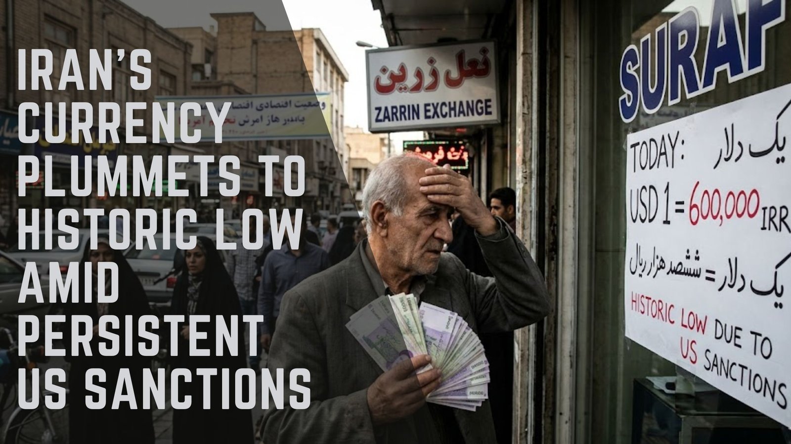 Iran currency crash US sanctions