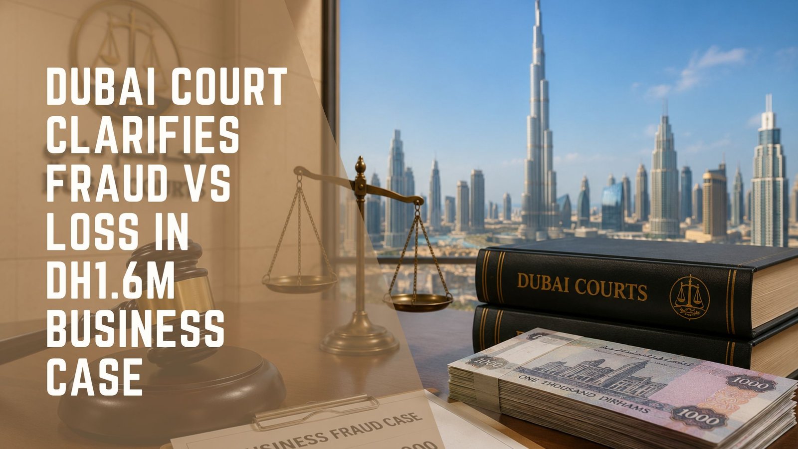 Dubai Court fraud vs loss business case
