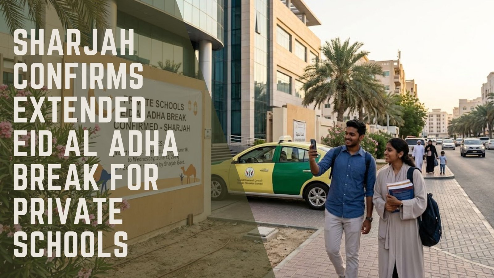 Sharjah Eid Al Adha Private School Holidays