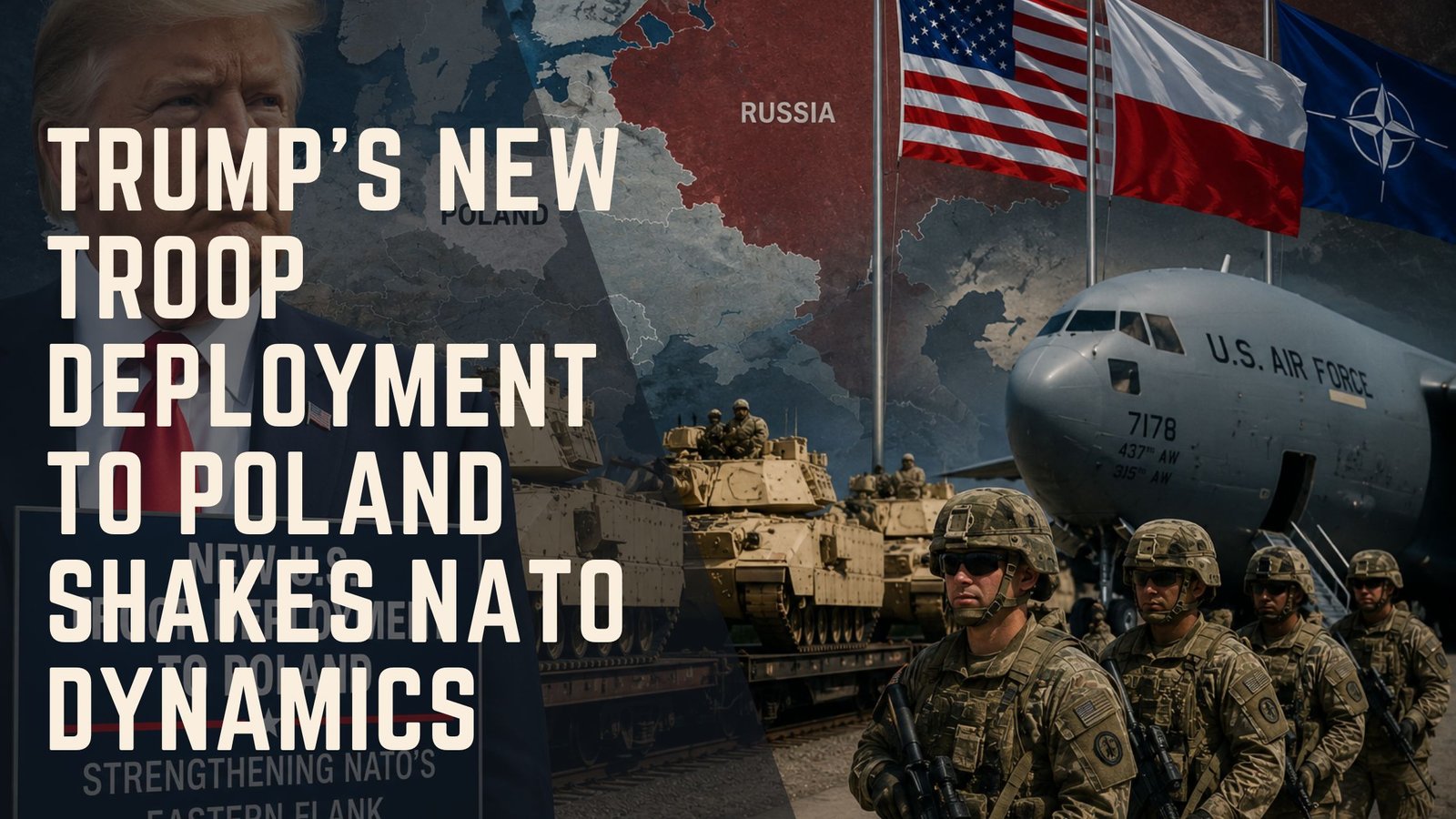 Trump troop deployment Poland NATO