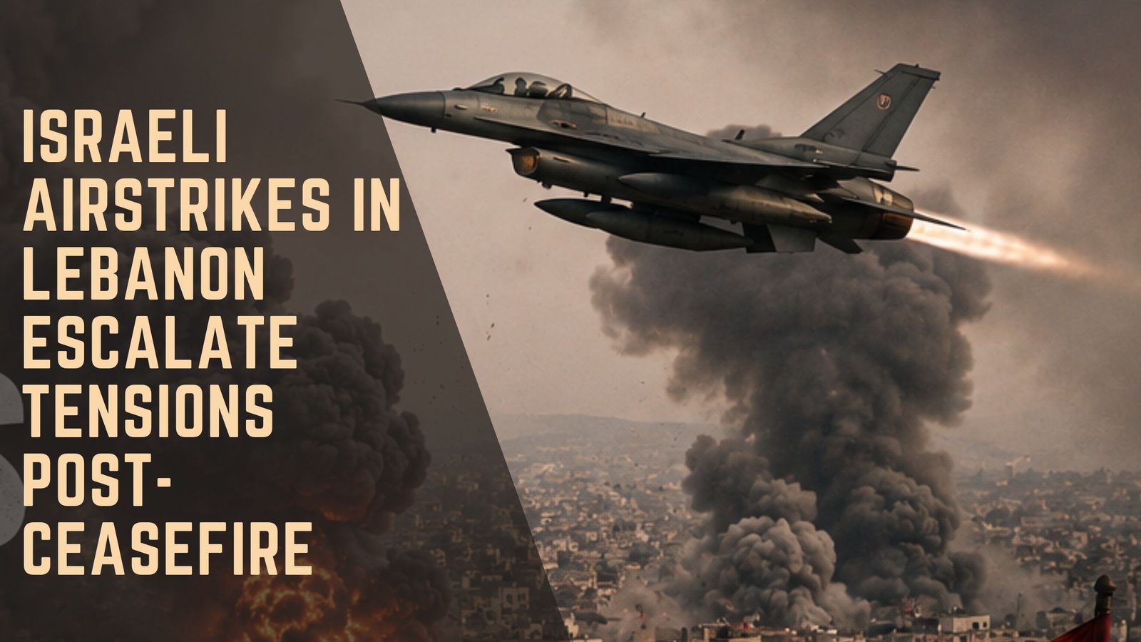 Israeli Airstrikes in Lebanon Post-Ceasefire
