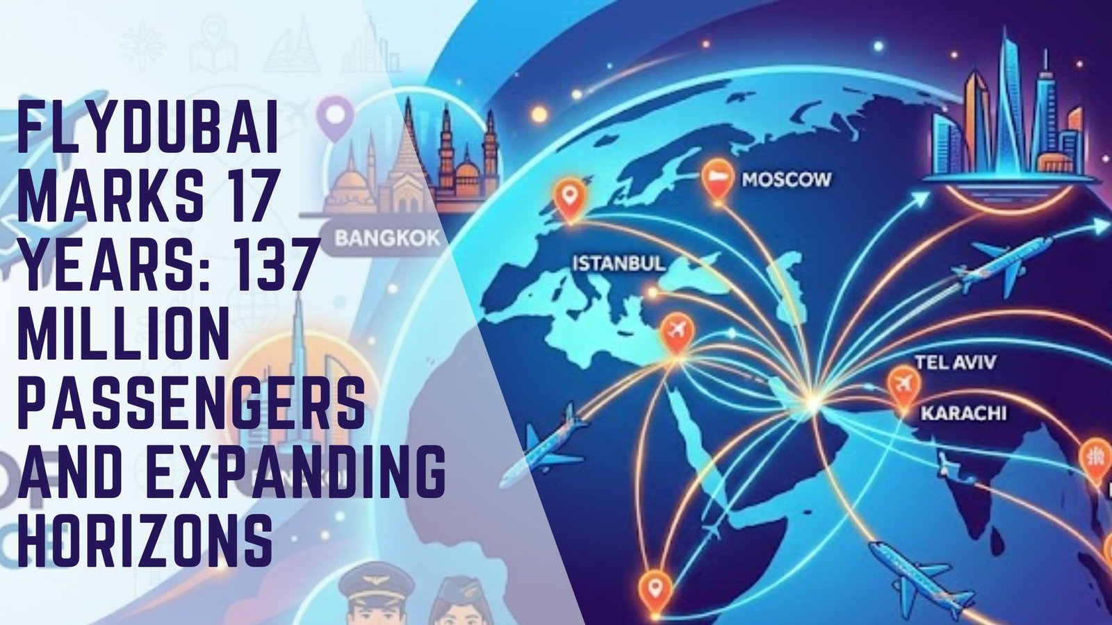 Flydubai 17 years anniversary