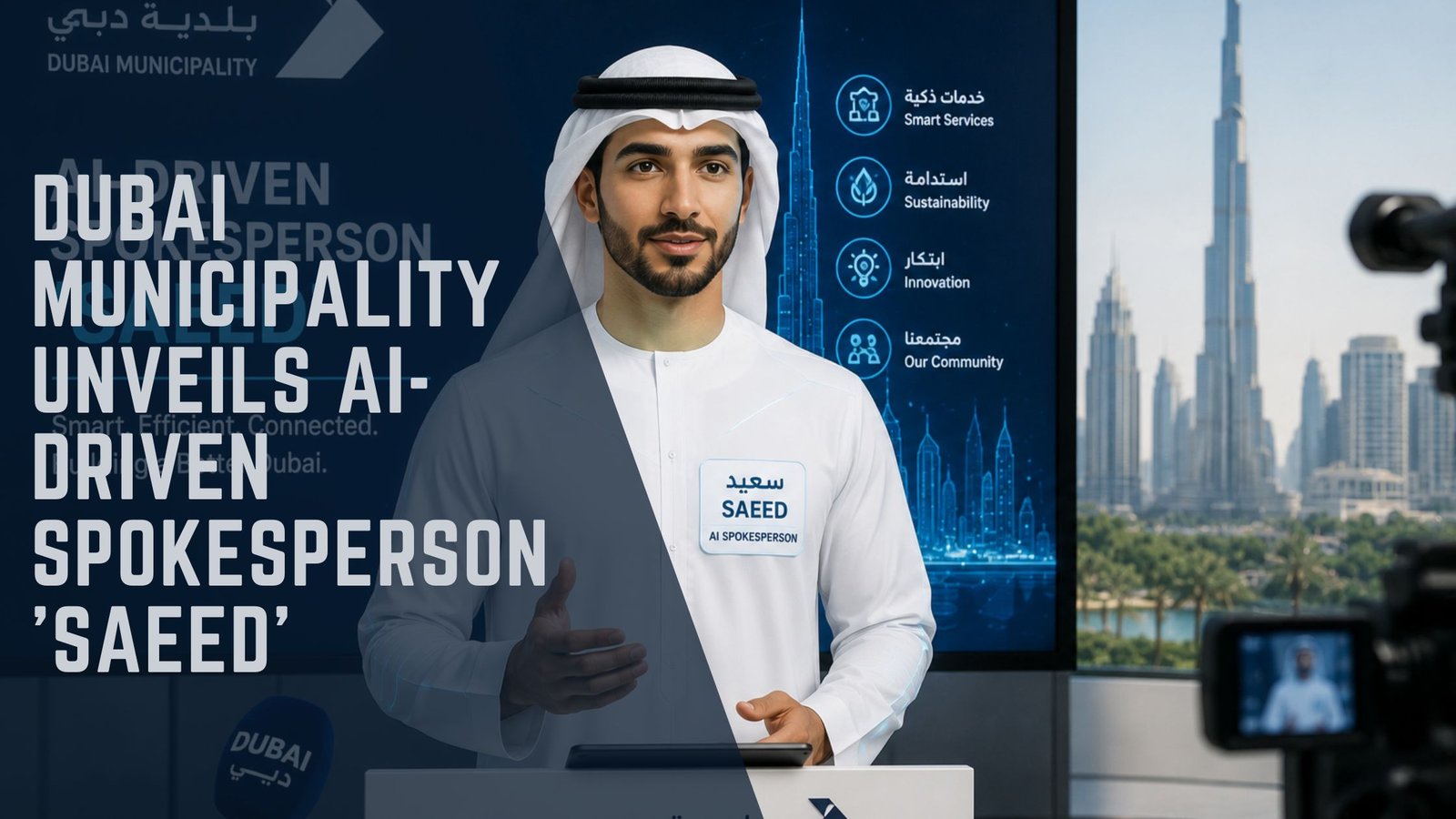 Dubai AI spokesperson Saeed