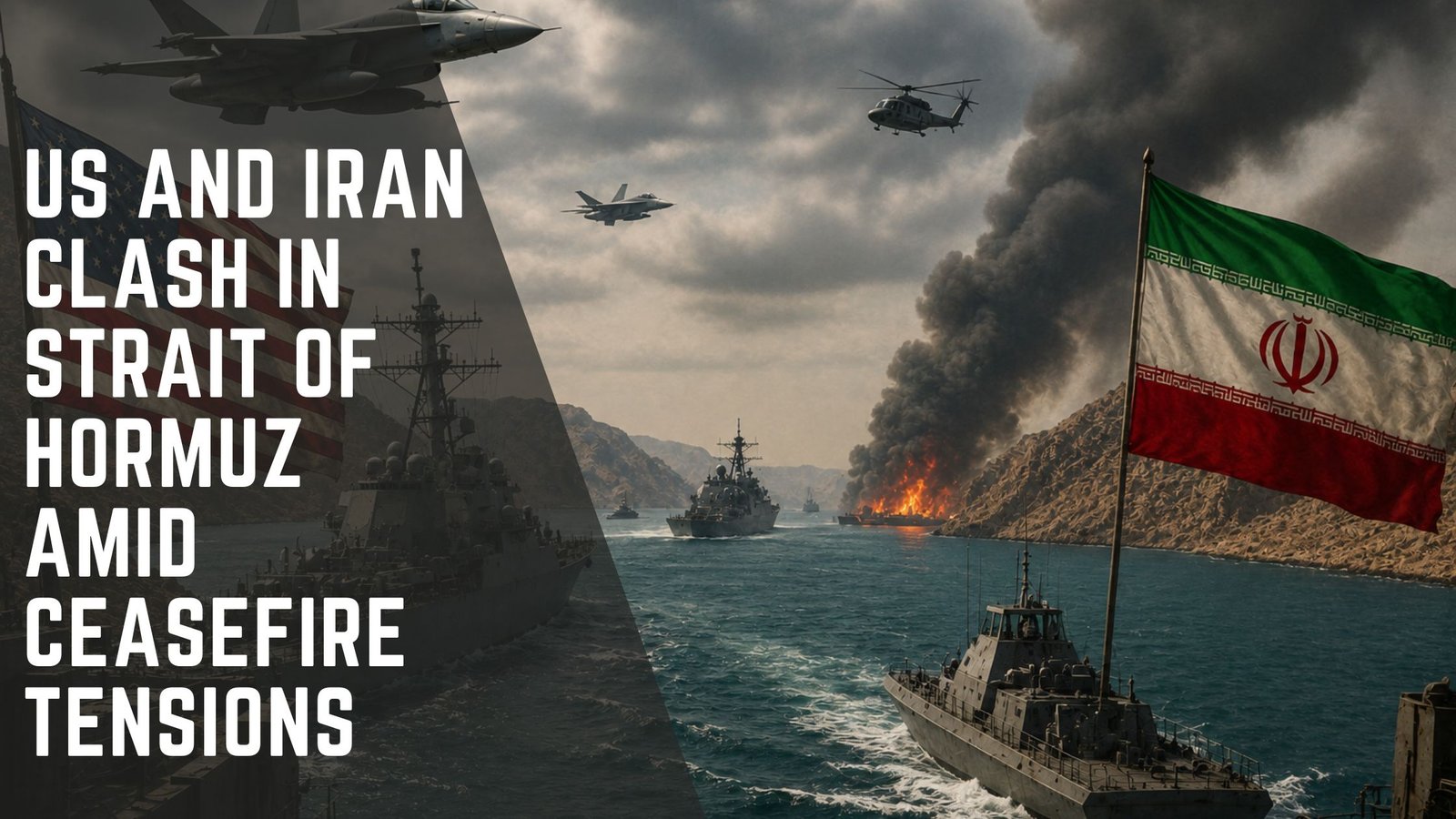 US and Iran Clash in Strait of Hormuz