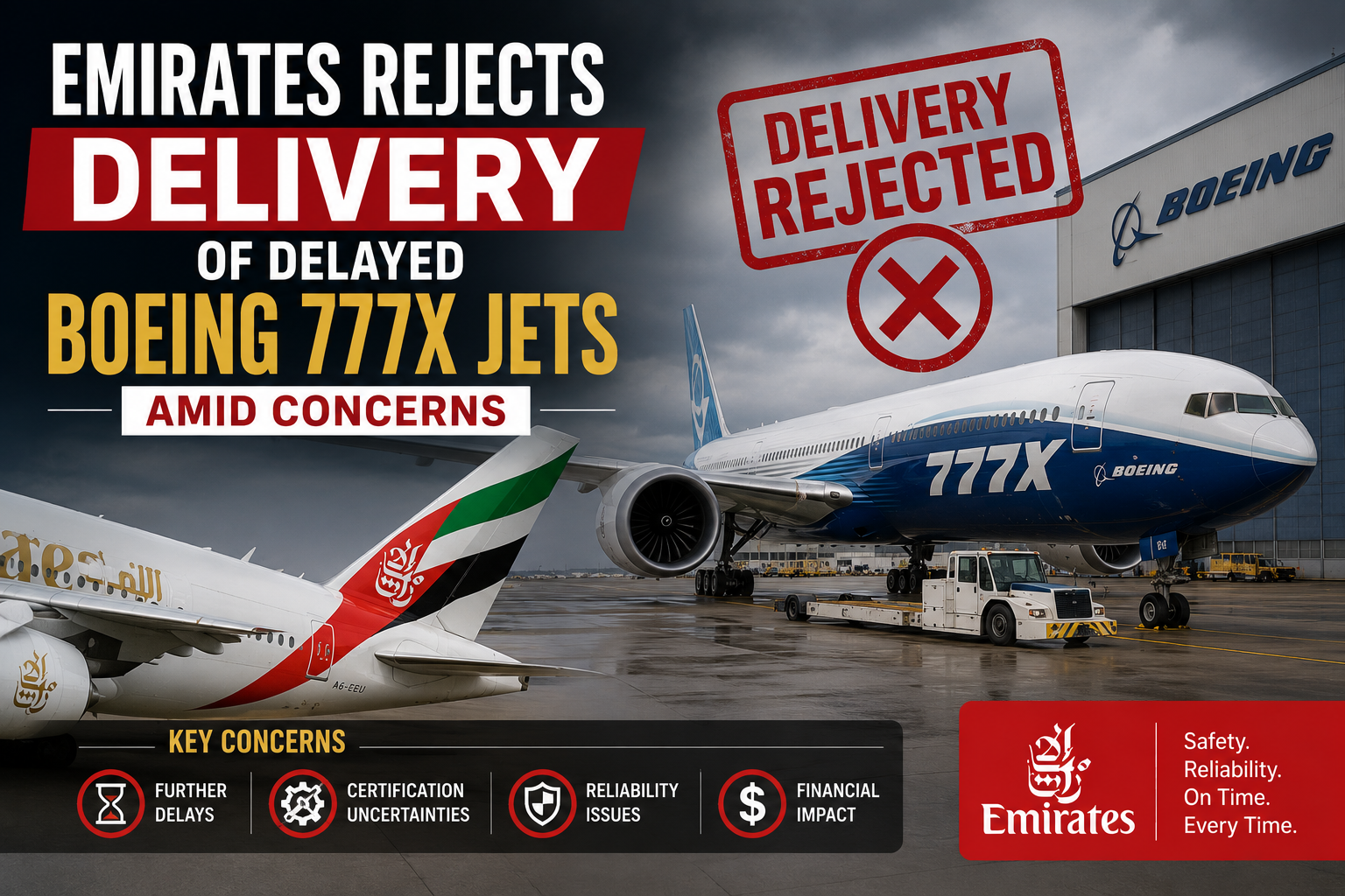 Emirates Boeing 777X Delivery Delay
