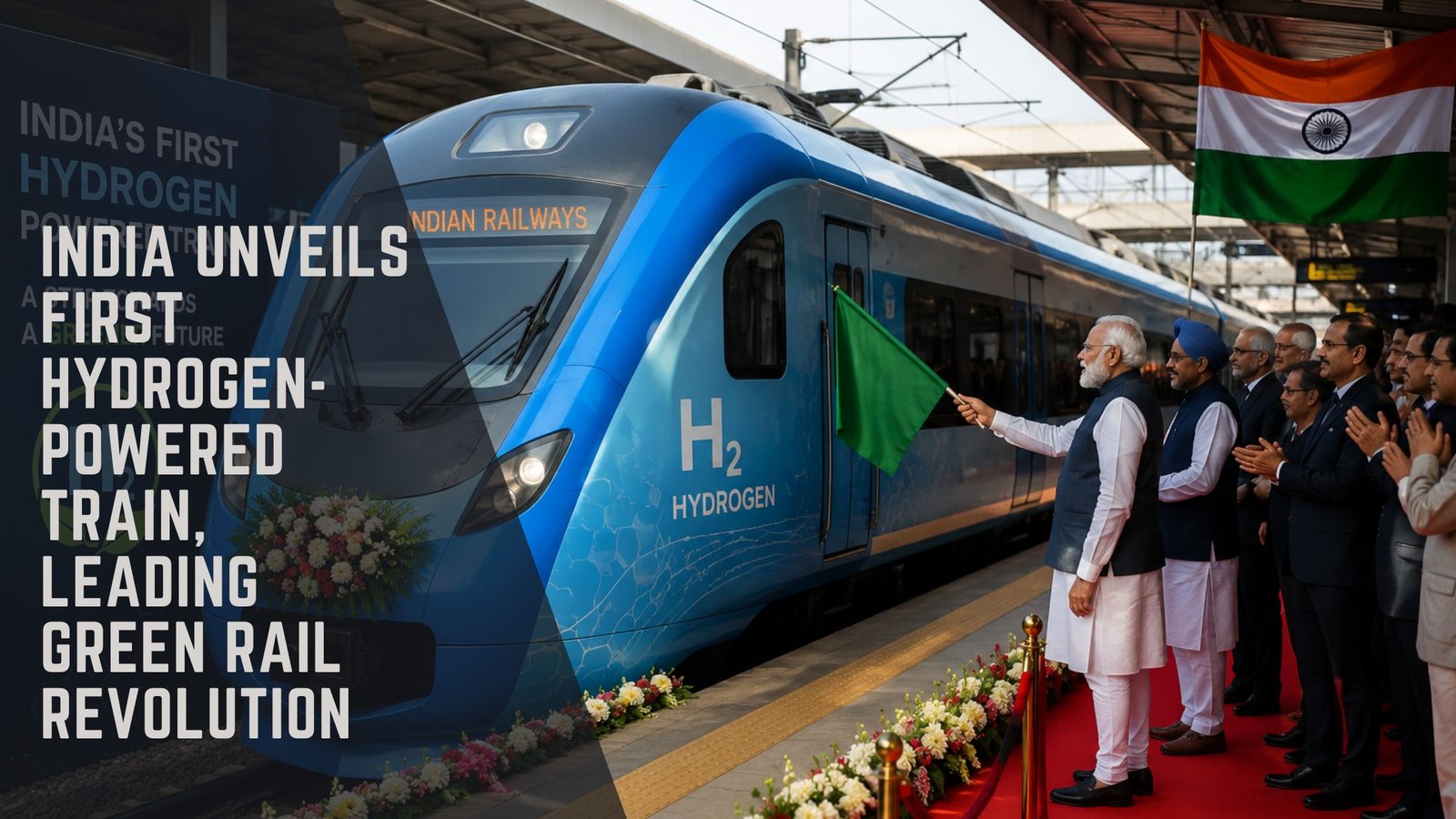 India First Hydrogen-Powered Train