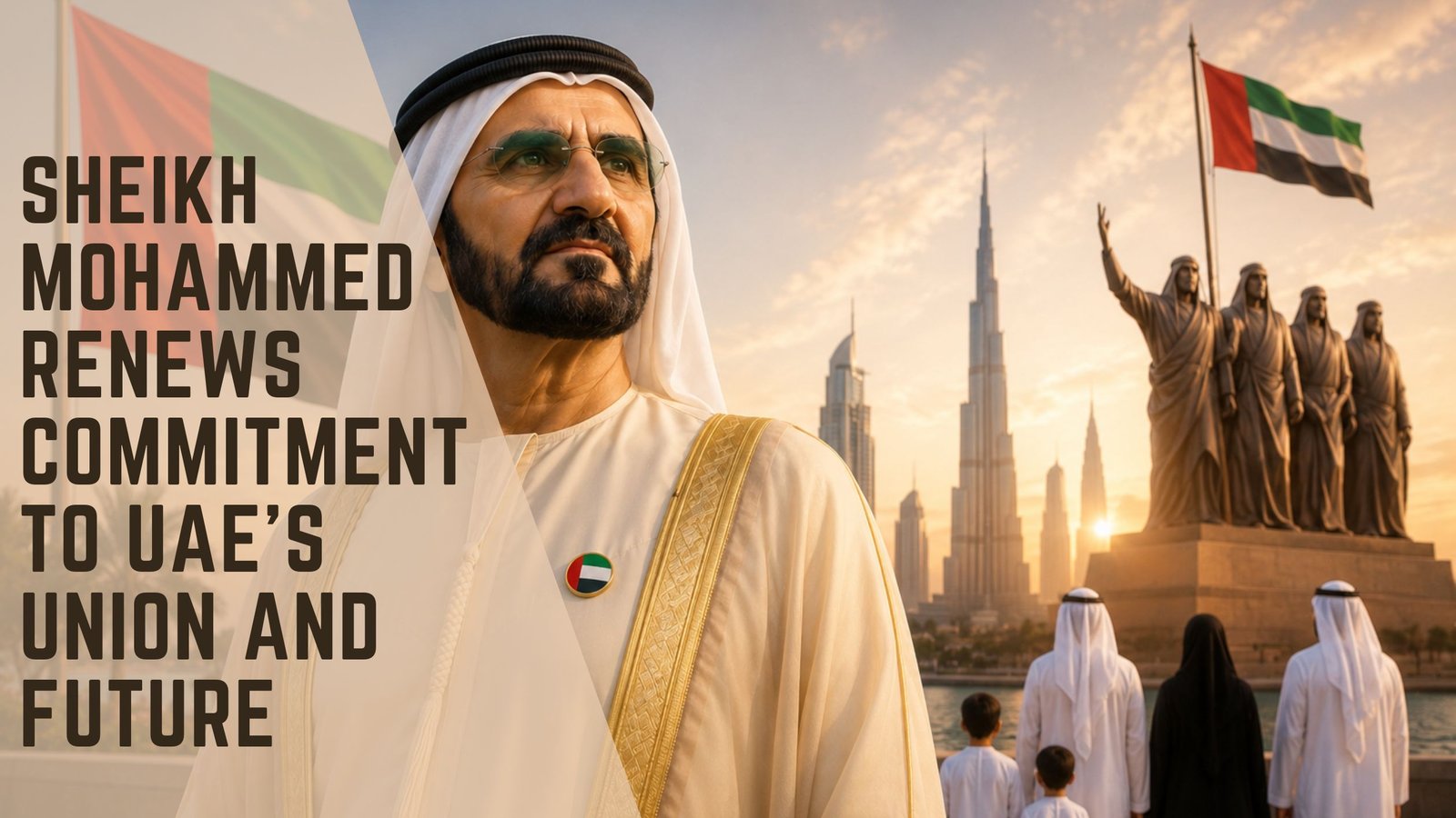 Sheikh Mohammed Renews Commitment to UAE's Union and Future