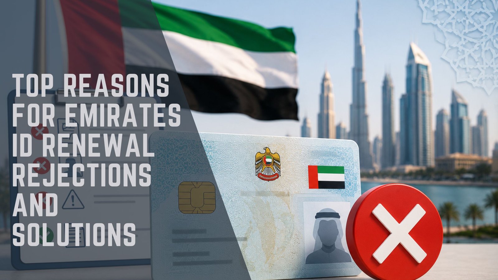 Top Reasons for Emirates ID Renewal Rejections and Solutions