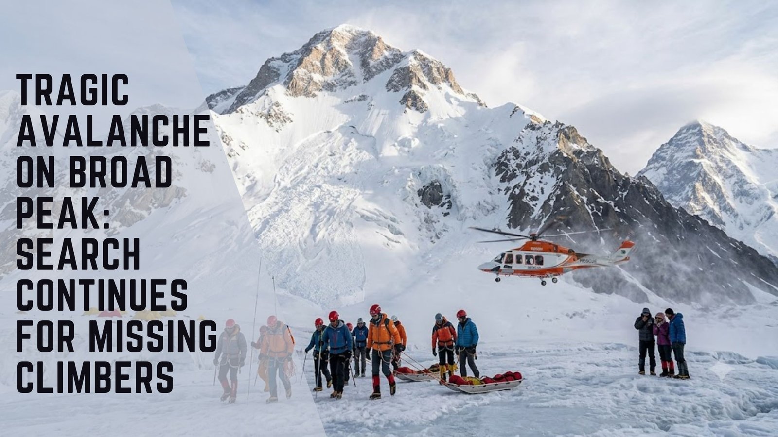 Broad Peak avalanche 2026