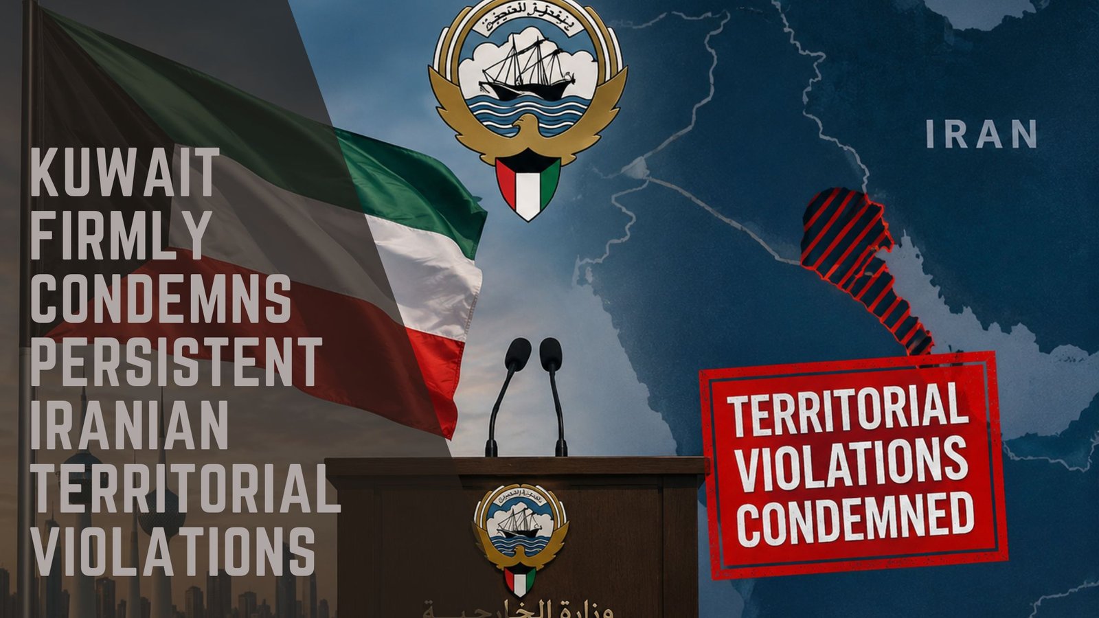 Kuwait Condemns Iranian Territorial Violations