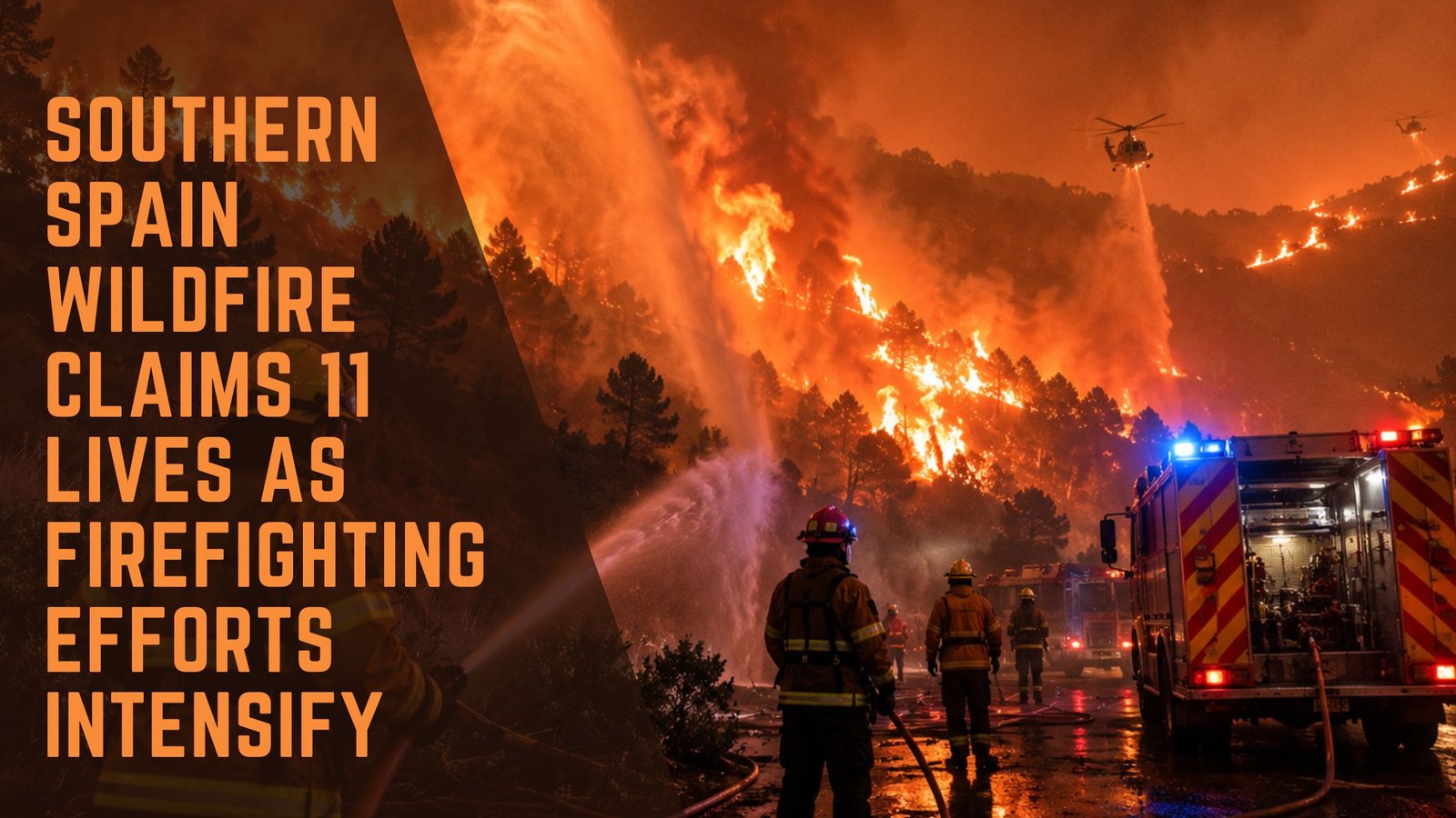 Southern Spain Wildfire