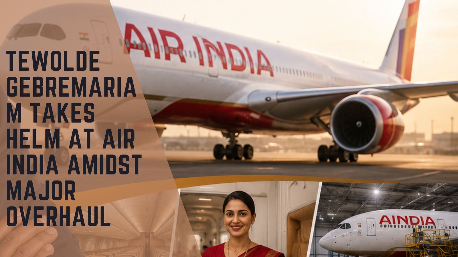 Tewolde Gebremariam Air India CEO