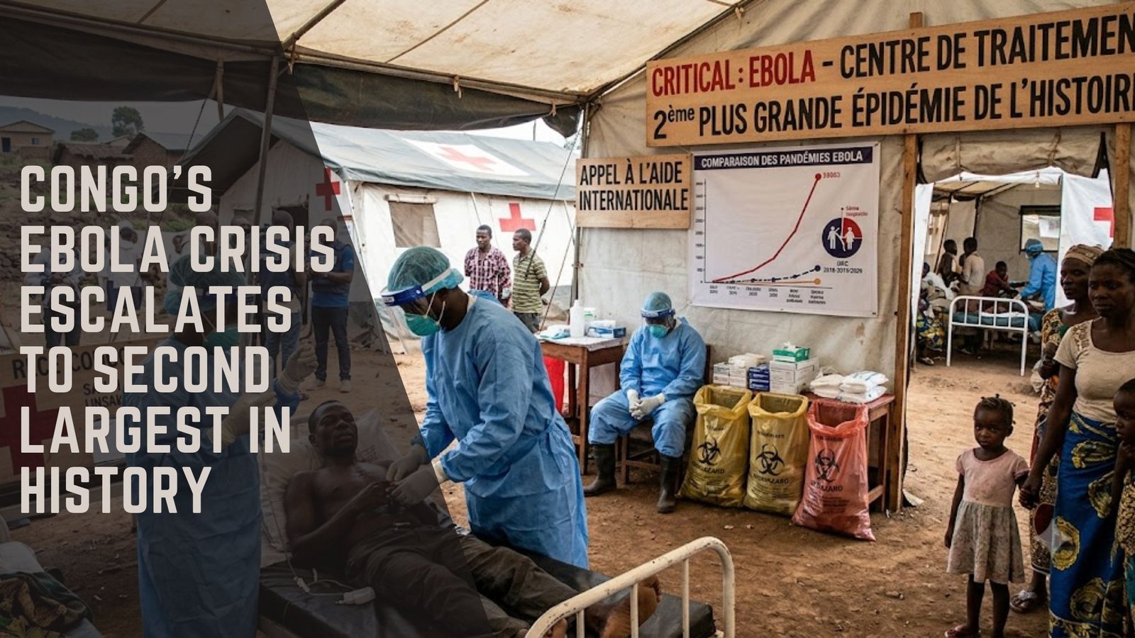 Congo Ebola outbreak second largest