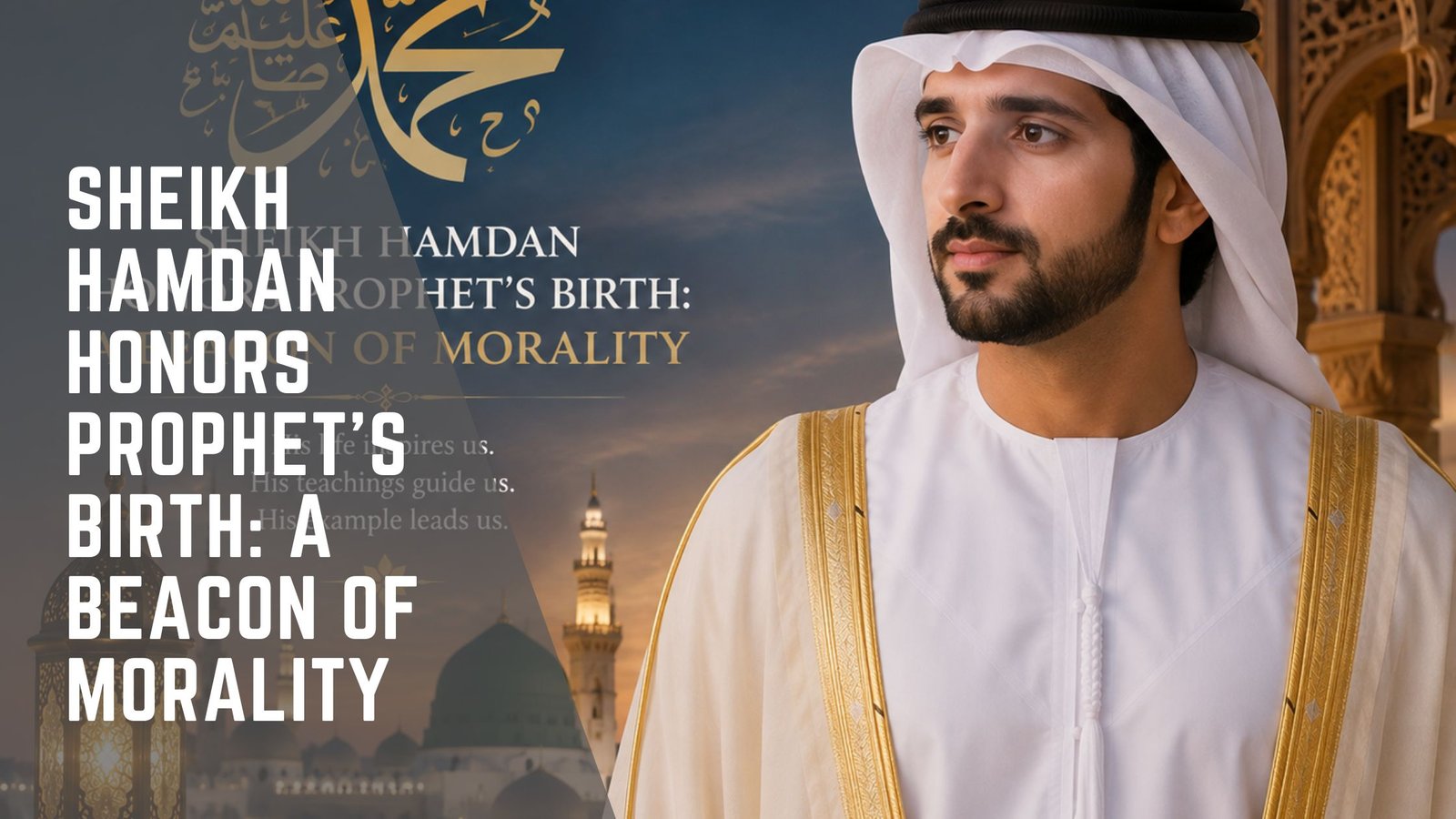 Sheikh Hamdan honors Prophet’s birth
