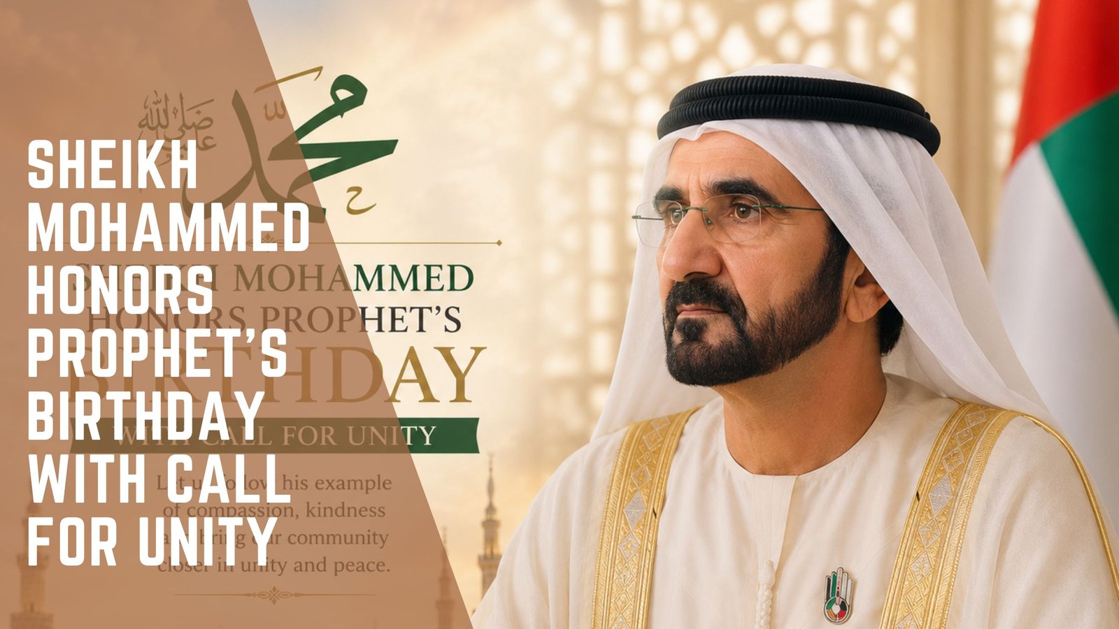 Sheikh Mohammed honors Prophet’s birthday