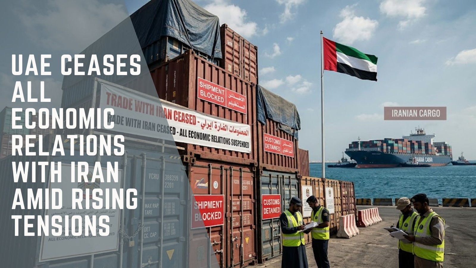 UAE-Iran Trade Halt