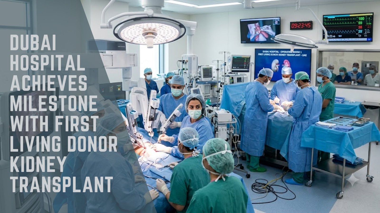 Dubai Hospital living donor transplant