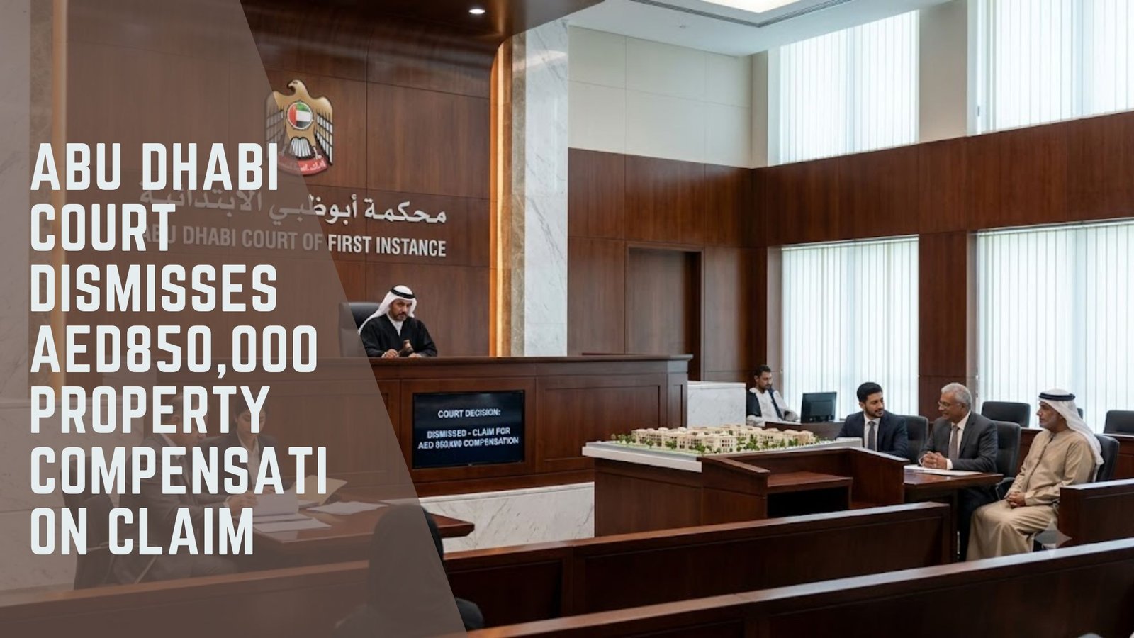 Abu Dhabi property compensation claim