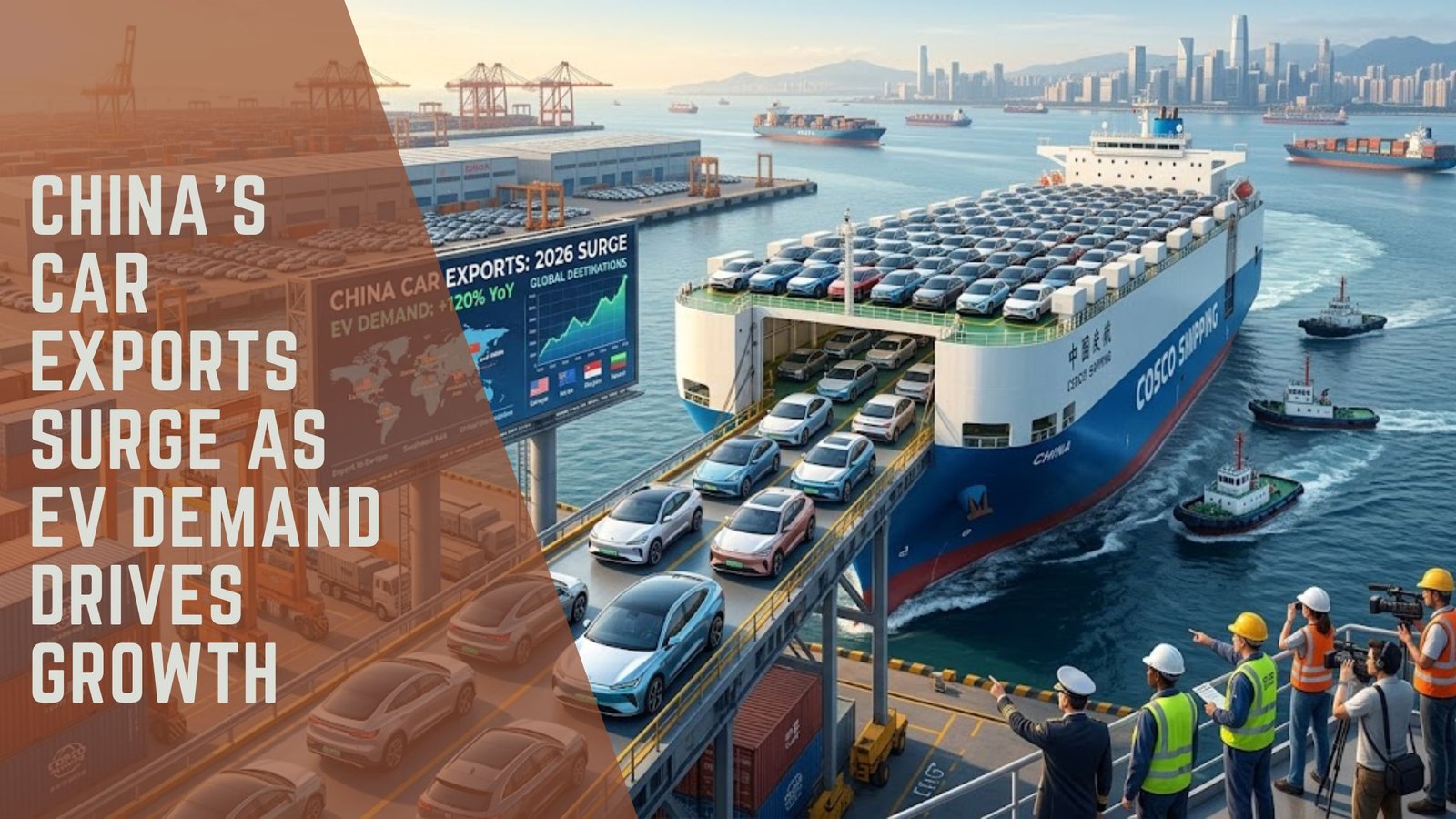 China car exports surge