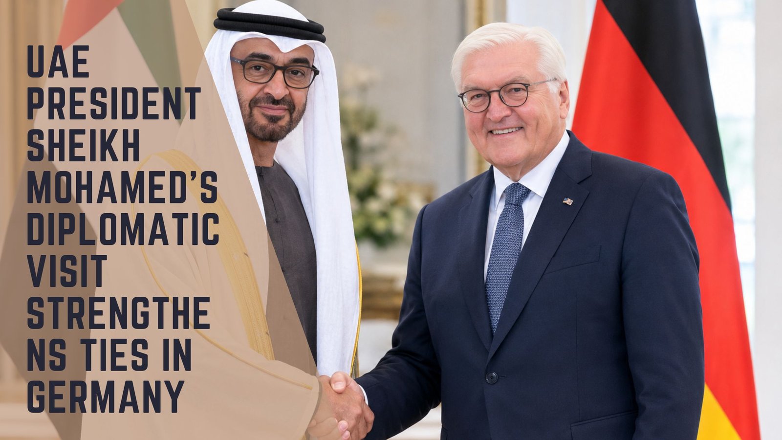 UAE President Sheikh Mohamed Germany visit