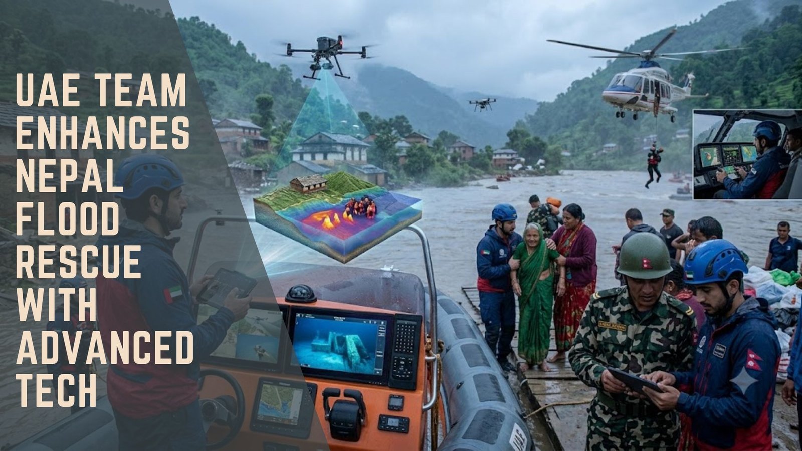 UAE flood rescue advanced technology
