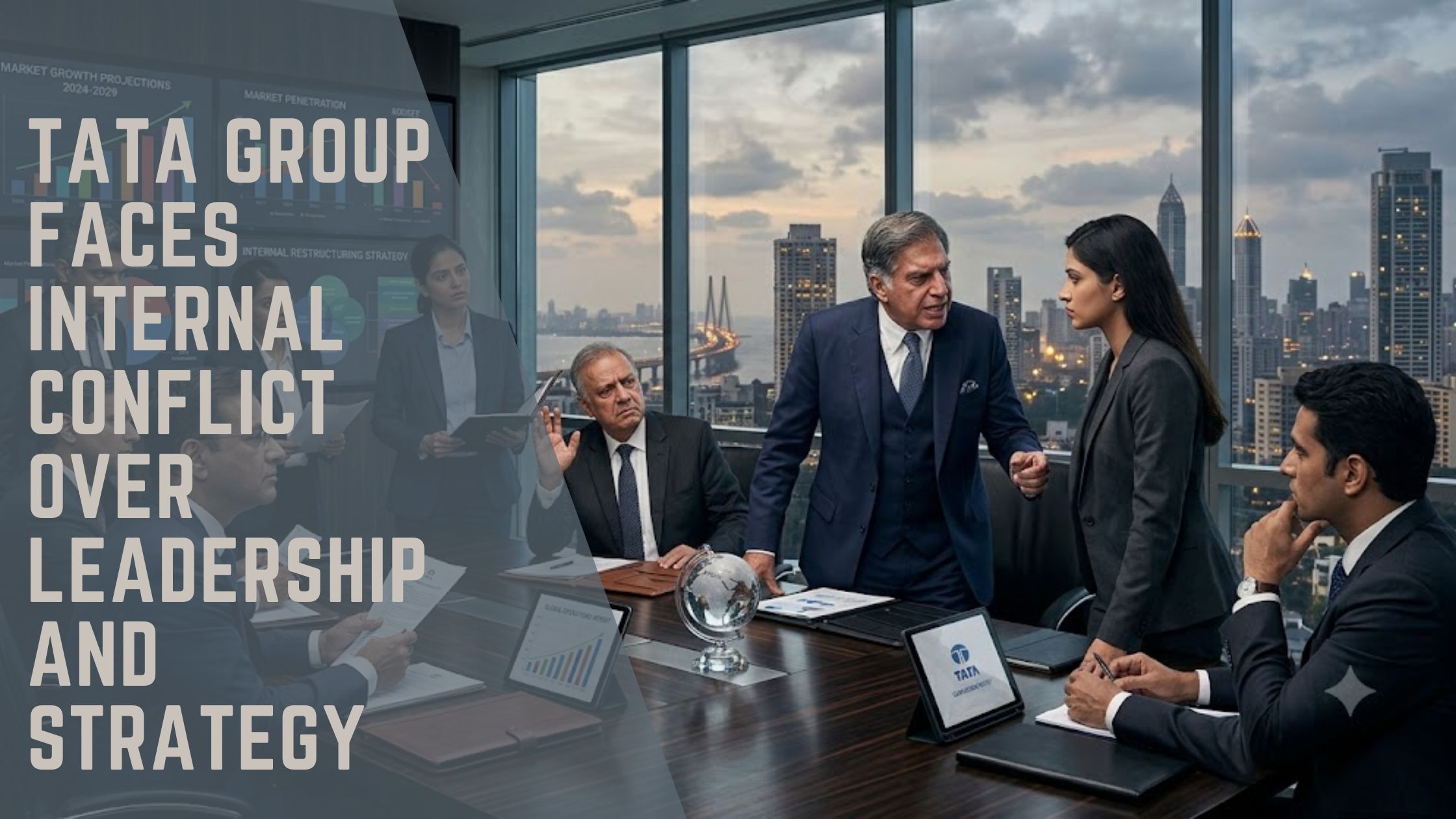 Tata Group leadership strategy conflict