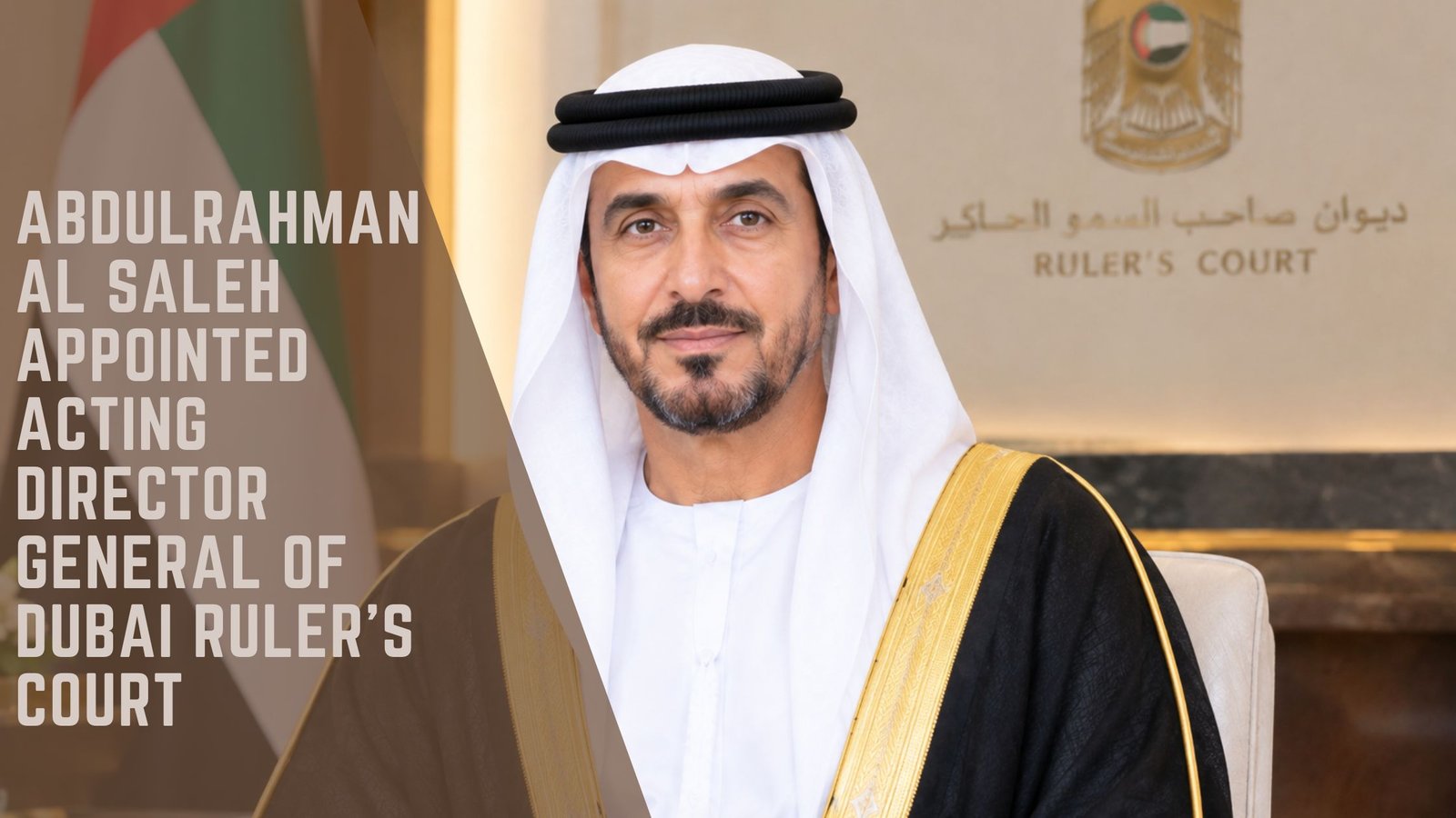 Abdulrahman Al Saleh Acting Director General