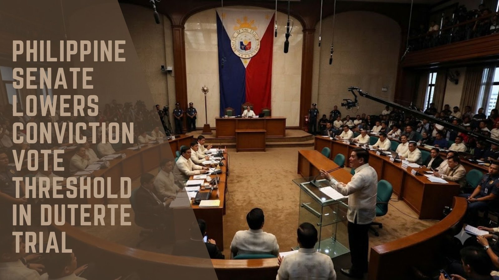 Philippine Senate conviction vote threshold Duterte trial