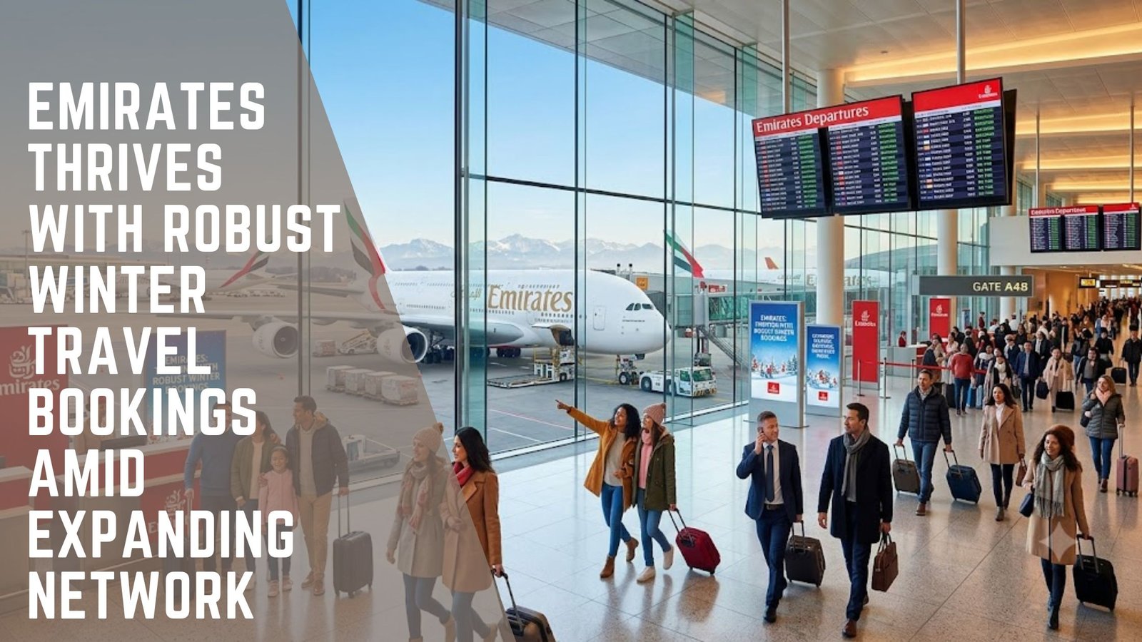 Emirates winter travel bookings