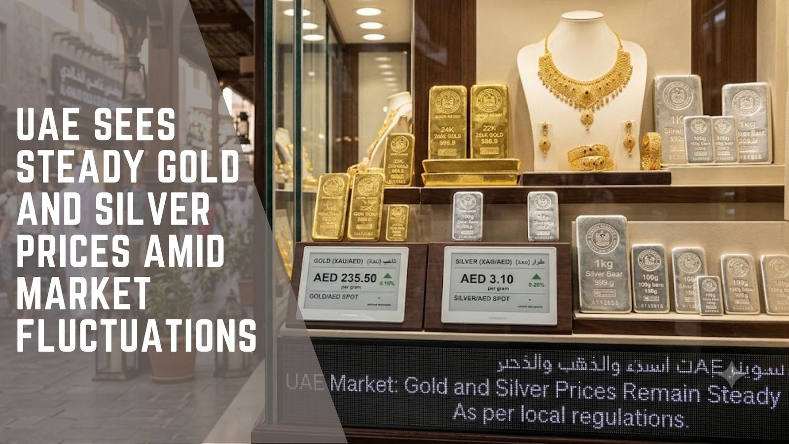 UAE gold silver price stability