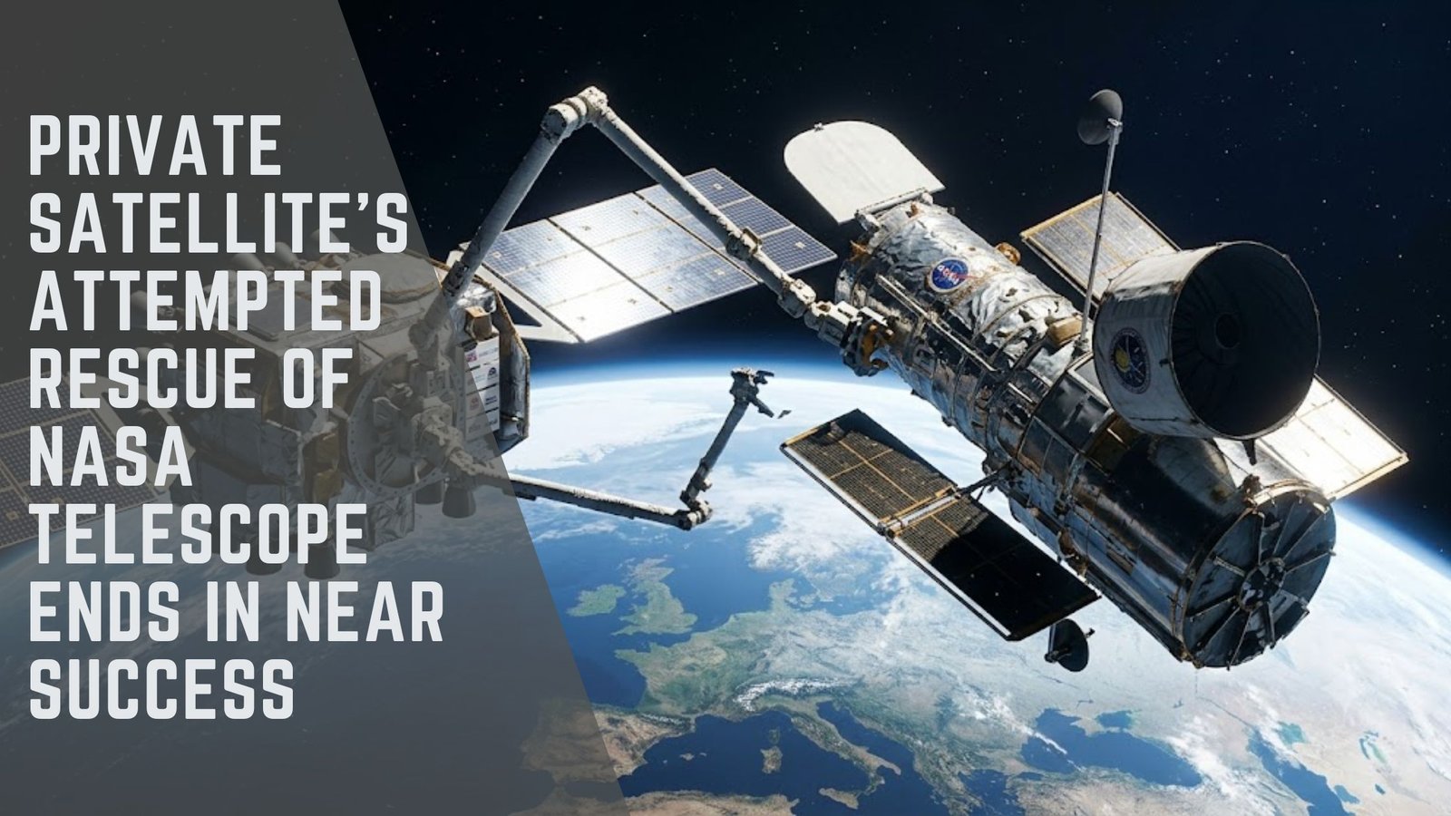 private satellite rescue NASA Swift telescope