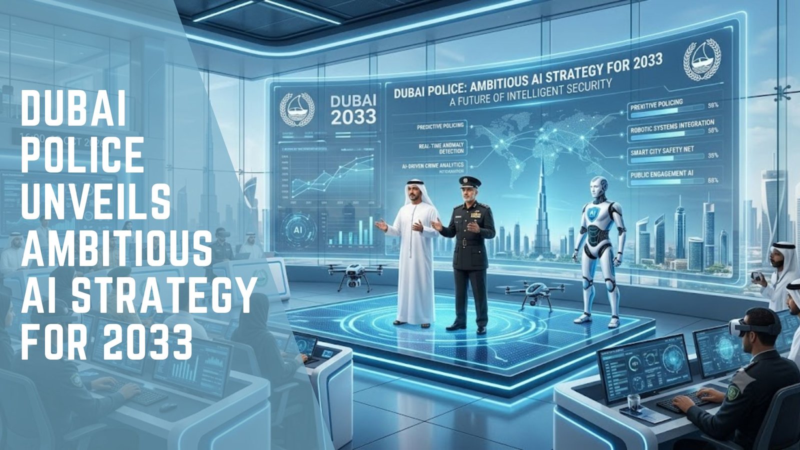 Dubai Police AI strategy 2033