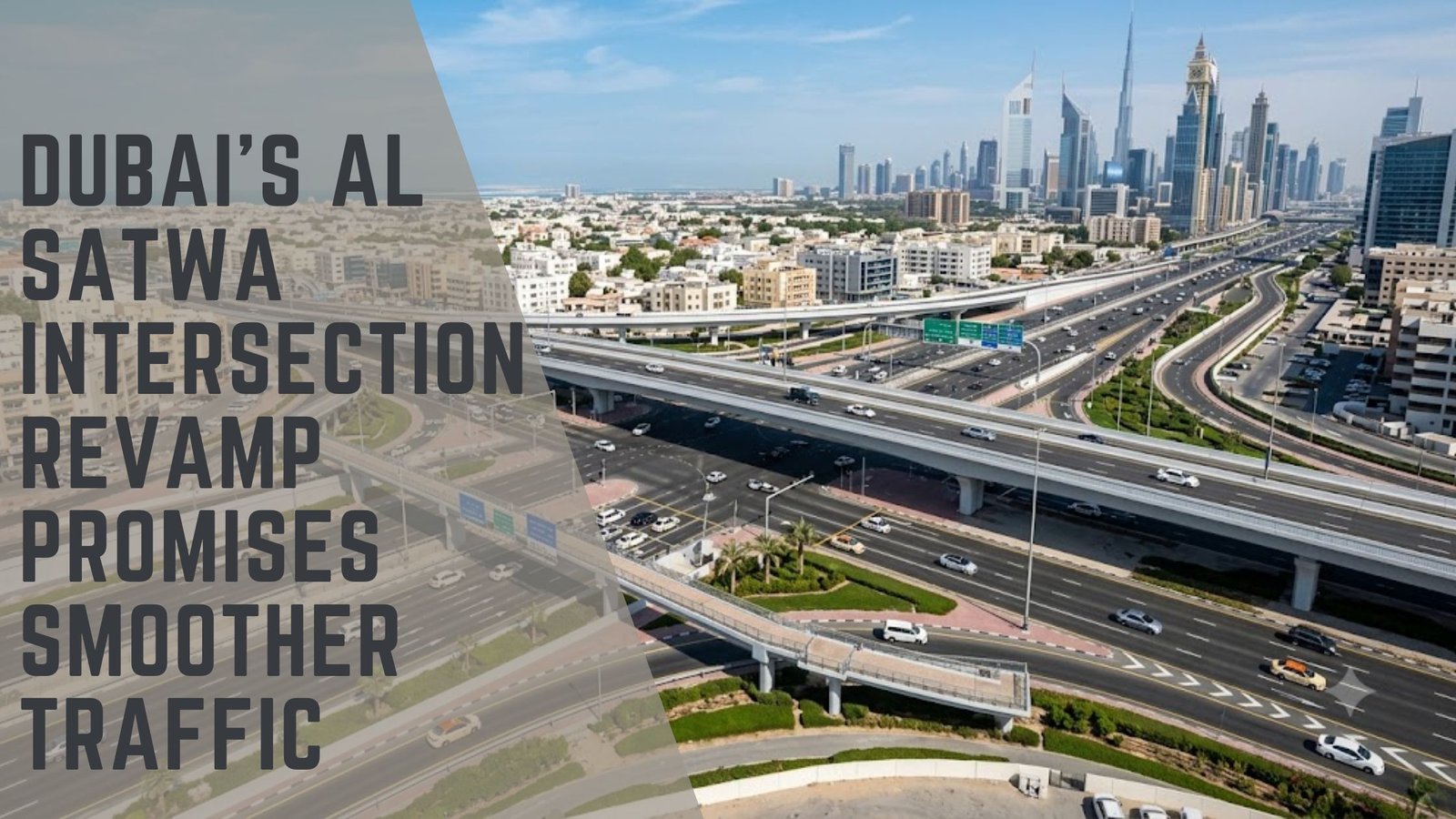 Dubai Al Satwa intersection revamp
