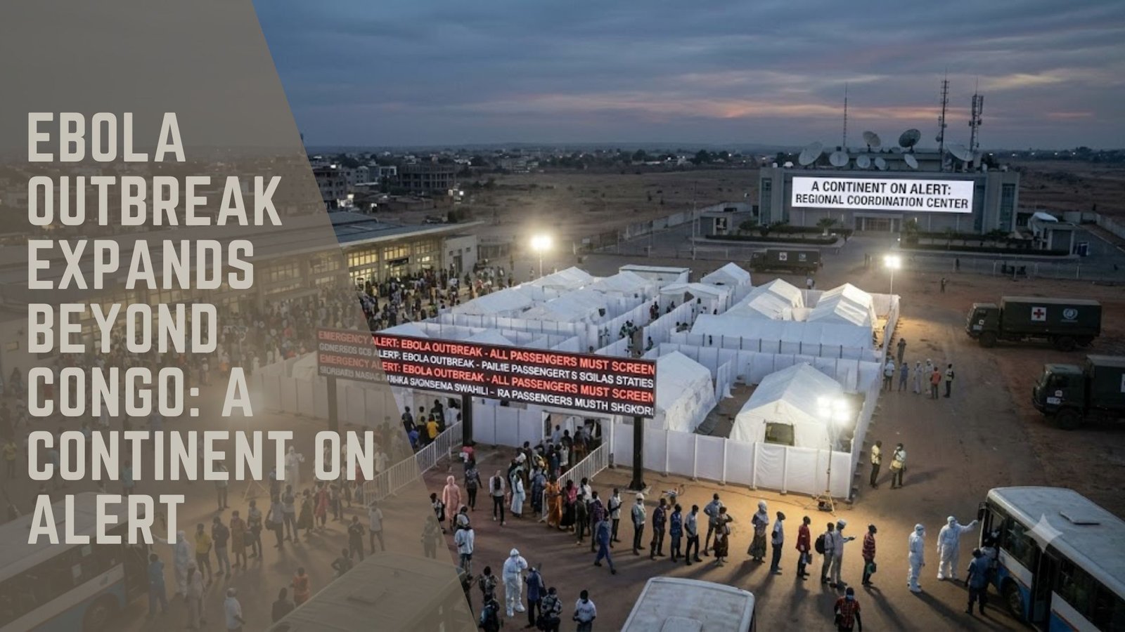 Ebola outbreak expansion Africa