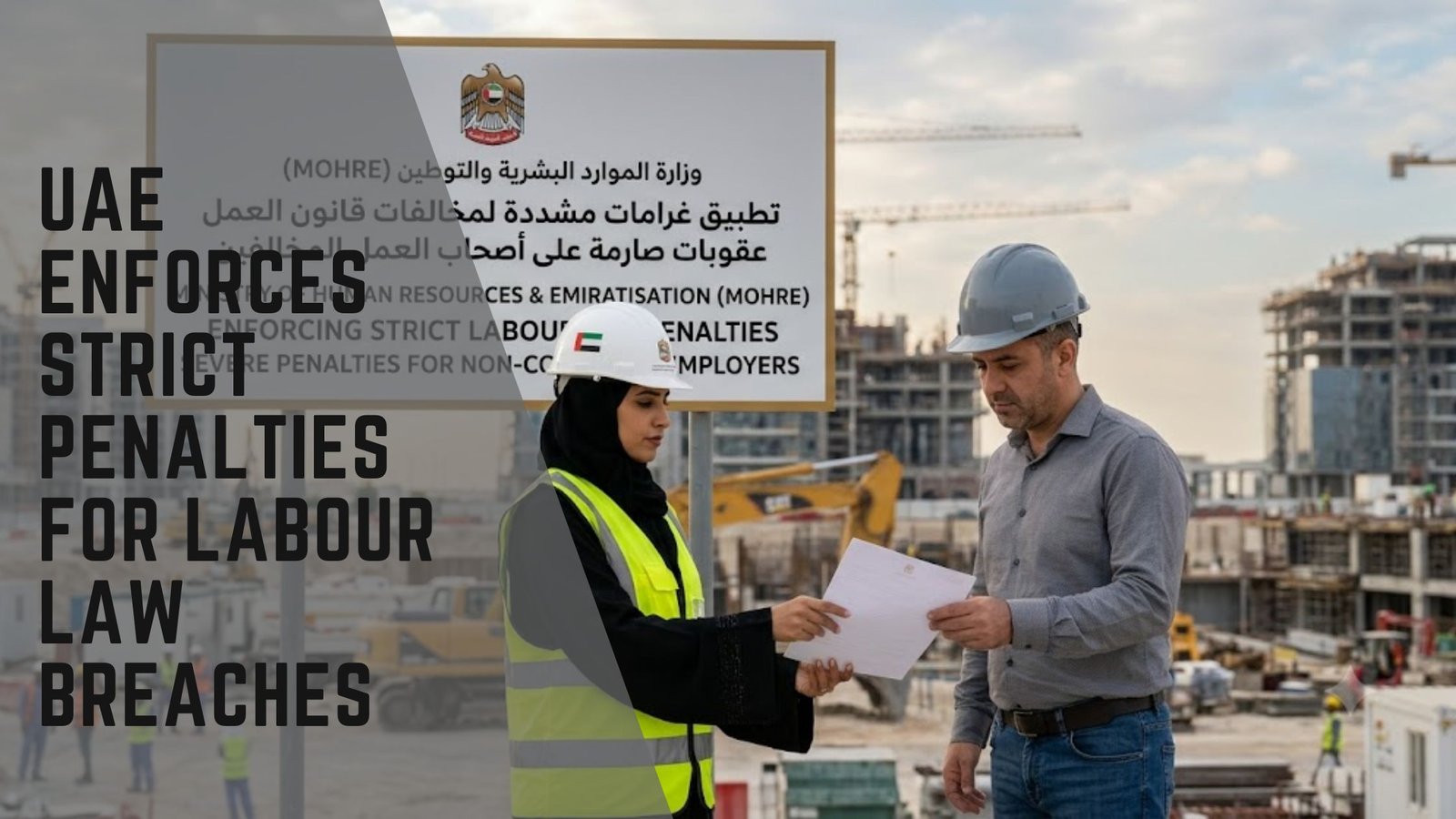UAE strict labour law penalties