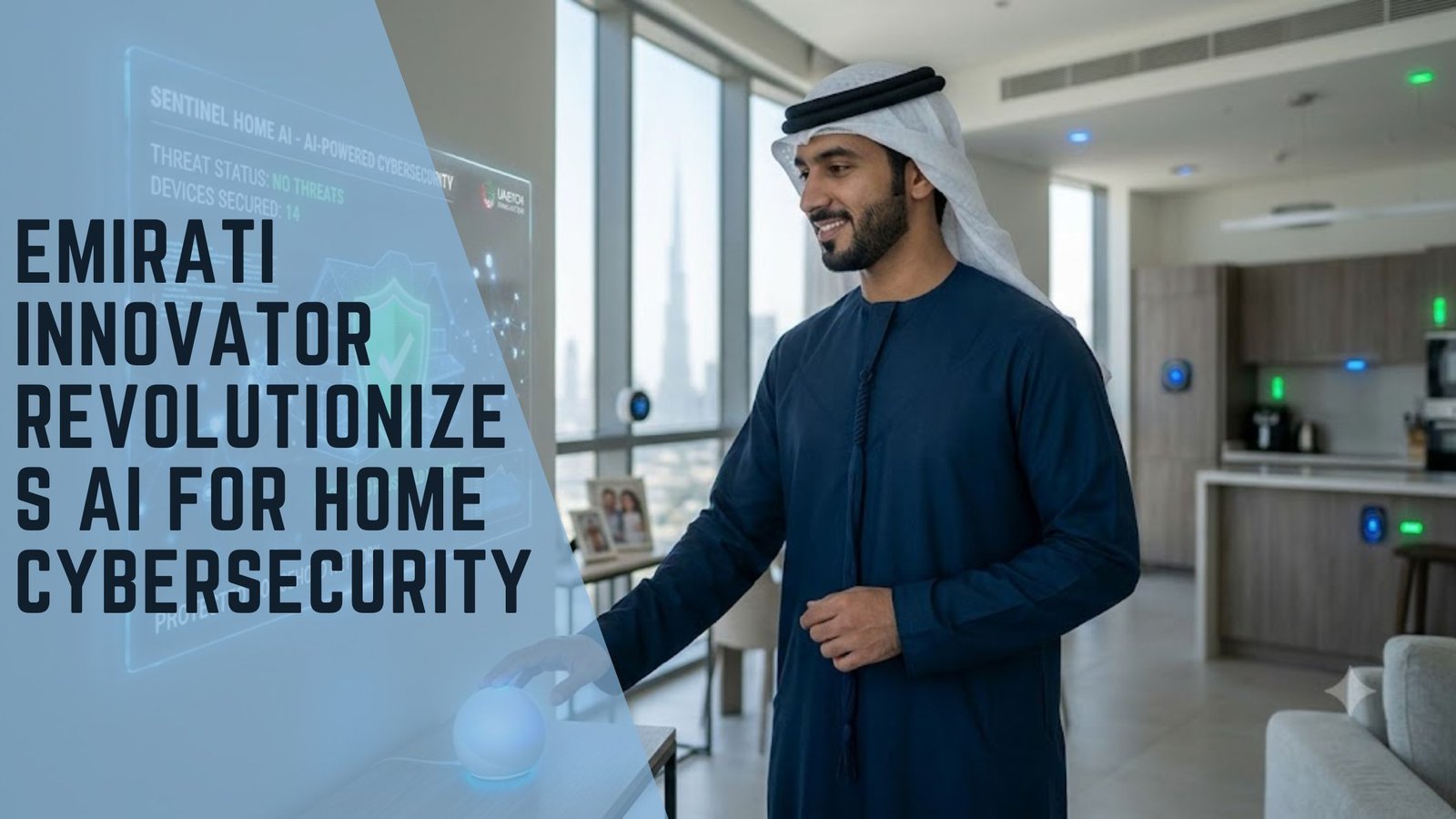 AI home cybersecurity UAE