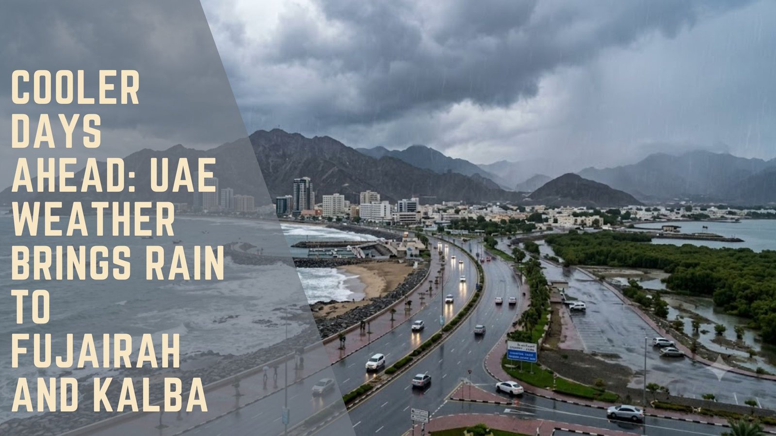 UAE weather Fujairah Kalba rain